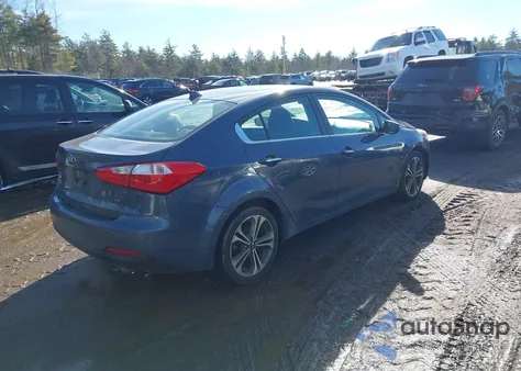 2014 Kia Forte Ex from USA, damaged, VIN KNAFX4A89E5203378